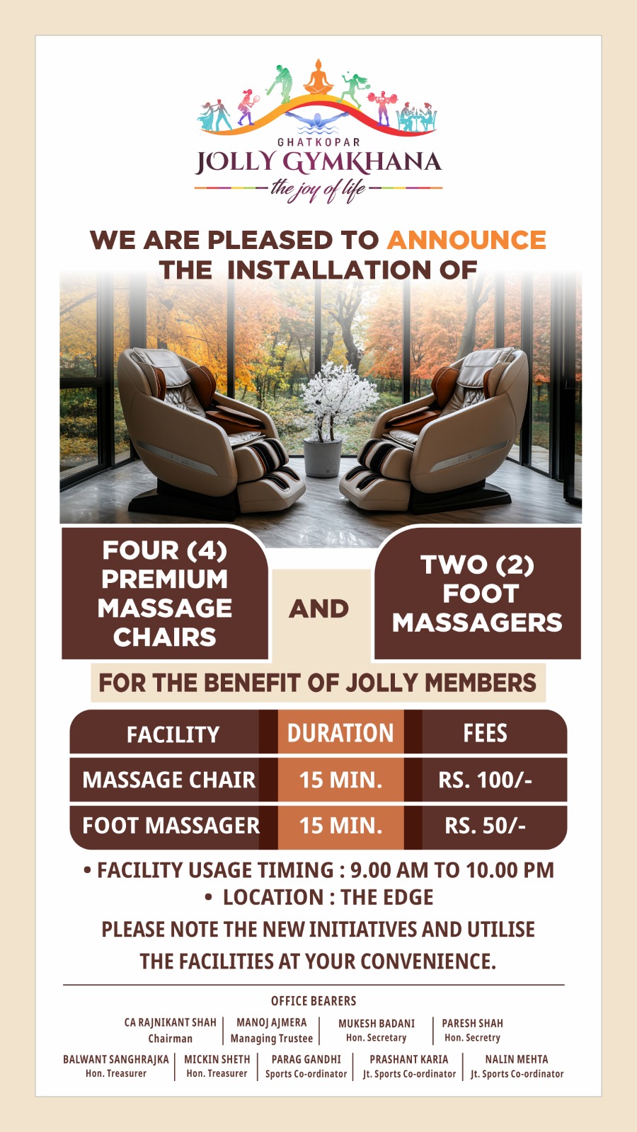 Chair Massage