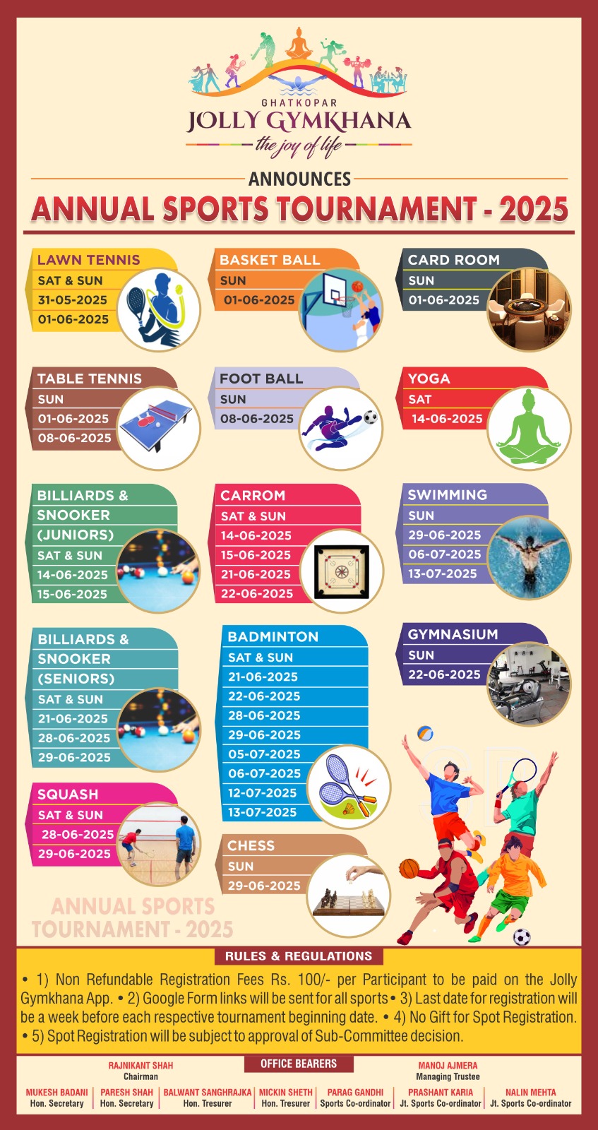 annual sports NEW