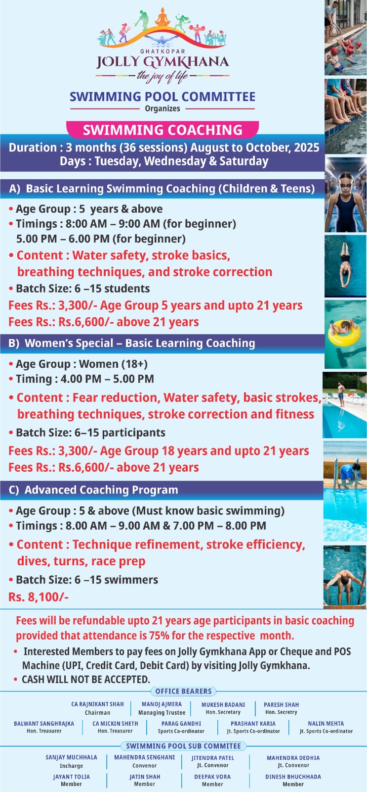SWIMMING COACHING